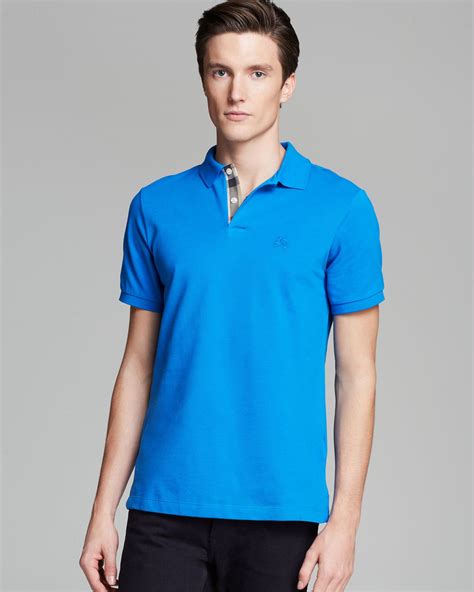 burberry brit men's short sleeve polo shirt|burberry polo shirt outlet.